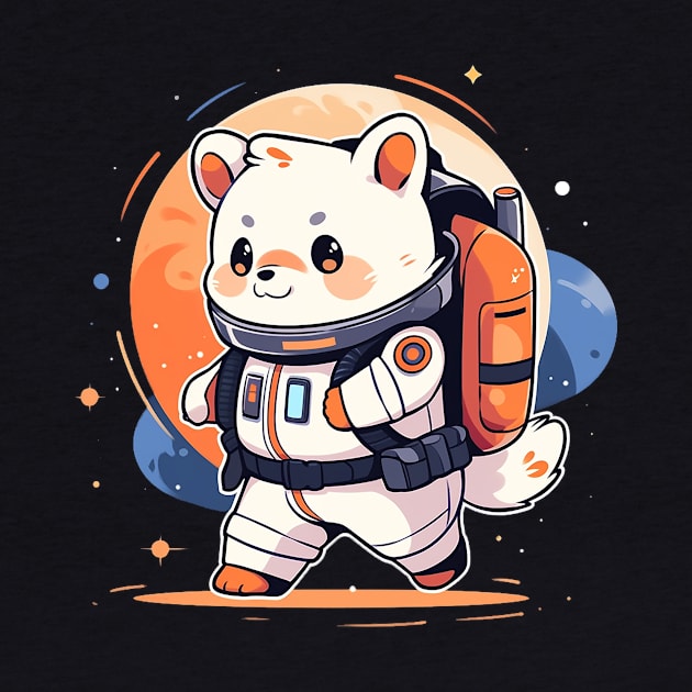 space dog by Ninja banana